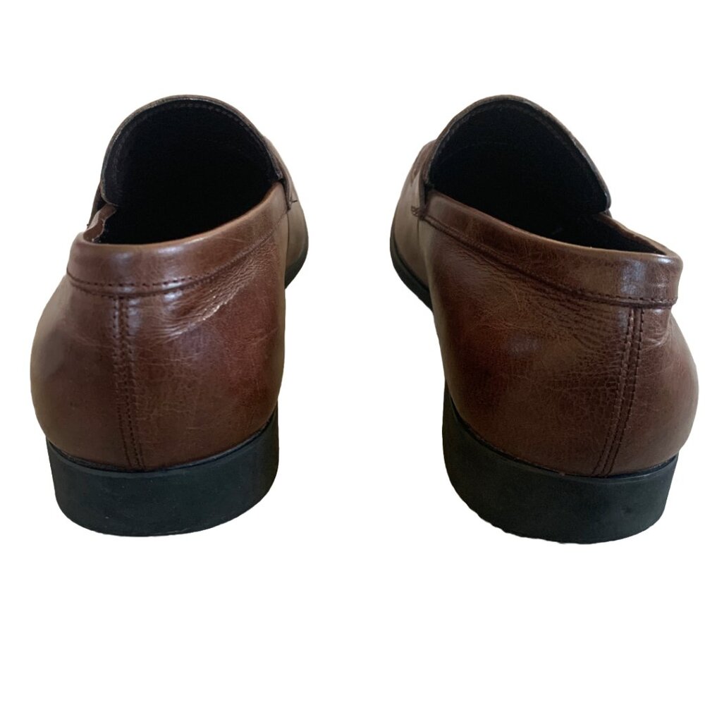 Kenneth Cole Reaction Men's Elekt leather penny loafers size 12 - Picture 5 of 7